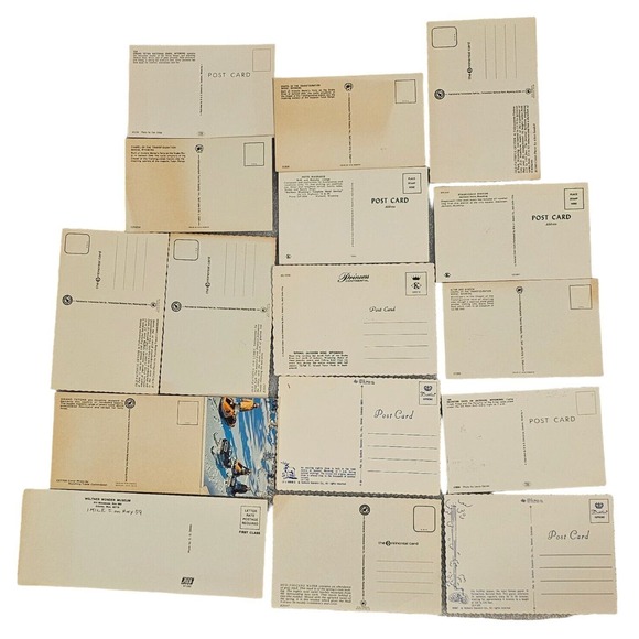 Postcards Vintage Wyoming Old Faithful Grand Teton Jackson Hole Western 20pc Lot - Picture 2 of 3